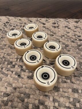 Cream Moonlight Roller Skate - Wheel Set of 8